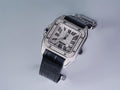 Bespoke Watch Strap in Black Crocodile