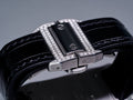 Bespoke Watch Strap in Black Crocodile