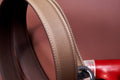 Bespoke Reversible Belt in Elephant Grey Epsom & Chocolate Brown Togo