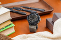 Bespoke Watch Strap in Grey Crocodile
