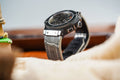 Bespoke Watch Strap in Grey Crocodile