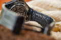 Bespoke Watch Strap in Grey Crocodile