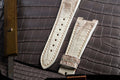Bespoke Watch Strap in Natural Himalayan Crocodile