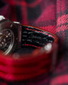 Bespoke Watch Strap in Blood Red Crocodile