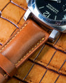 Bespoke Watch Strap in Golden Barenia