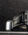 Bespoke Watch Strap in Jet Black Crocodile
