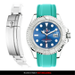 Solitaire Rubber strap for Rolex Yacht Master 40MM (Deployant Clasp)
