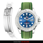 Solitaire Rubber strap for Rolex Yacht Master 40MM (Deployant Clasp)