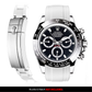 Solitaire Rubber strap for Rolex Daytona (Deployant Clasp)