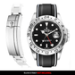 Solitaire Rubber strap for Rolex Explorer II (Deployant Clasp)