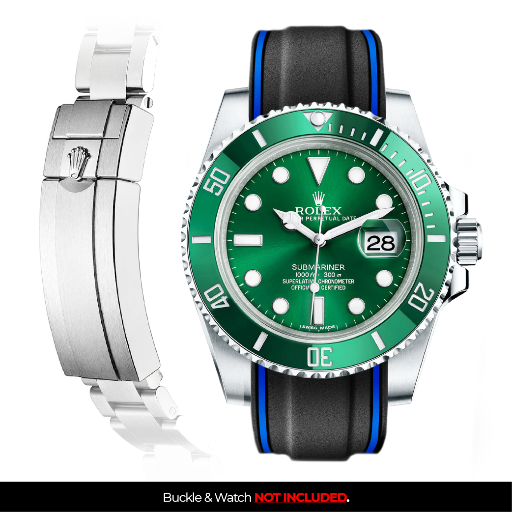 Rolex hulk 2025 rubber b