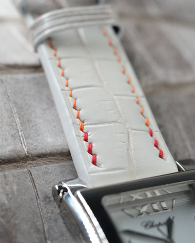 Bespoke Watch Strap in Natural Himalayan Crocodile