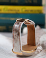 Bespoke Watch Strap in Natural Himalayan Crocodile