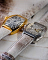 Bespoke Watch Strap in Natural Himalayan Crocodile