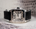 Bespoke Watch Strap in Black Crocodile