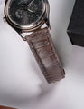 Bespoke Watch Strap in Grey Himalayan Crocodile