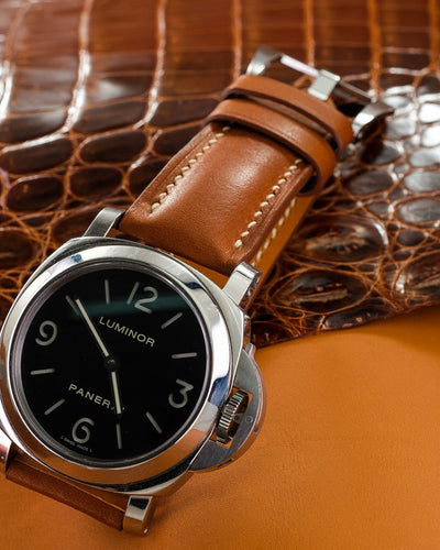 Bespoke Watch Strap in Golden Barenia