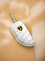 Bespoke Key Fob Cover in Natural Himalayan Crocodile
