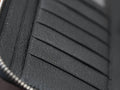 Bespoke Long Wallets in Black & Brown Chevre