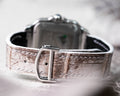 Bespoke Watch Strap in Natural Himalayan Crocodile
