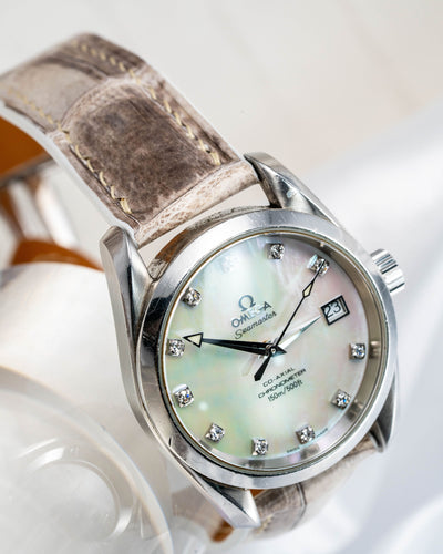 Bespoke Watch Strap in Natural Himalayan Crocodile