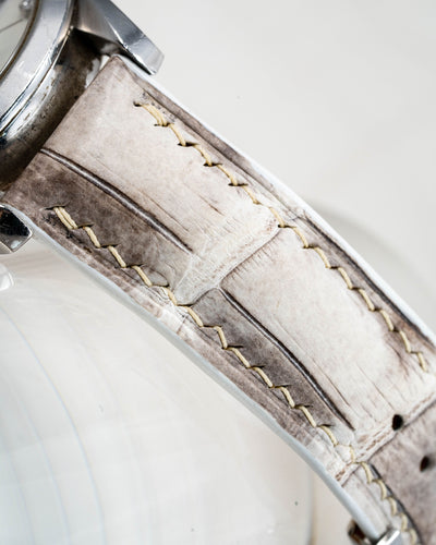 Bespoke Watch Strap in Natural Himalayan Crocodile