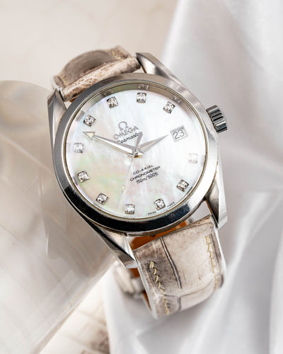 Bespoke Watch Strap in Natural Himalayan Crocodile