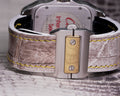 Bespoke Watch Strap in Natural Himalayan Crocodile