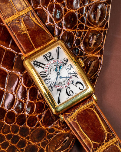Bespoke Watch Strap in Champagne Gold Alligator