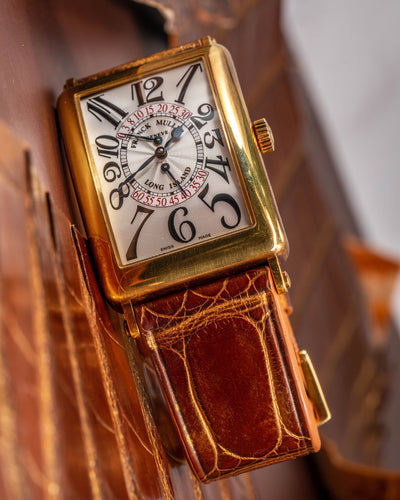 Bespoke Watch Strap in Champagne Gold Alligator