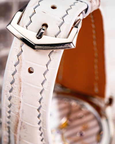 Bespoke Watch Strap in Natural Himalayan Crocodile