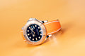 Solitaire Rubber straps in Frosted Orange for Rolex Yacht-Master 126621