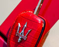 Bespoke Key Fob Cover in Ferrari Red Crocodile