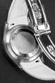 Solitaire Rubber straps in Snowy White for Rolex Yacht-Master 116622