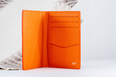 Bespoke Bifold Wallet in Natural Himalayan Crocodile Leather