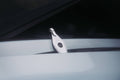 Bespoke Key Fob Cover in White Crocodile