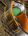 Bespoke Watch Strap in Gold Brushed Alligator
