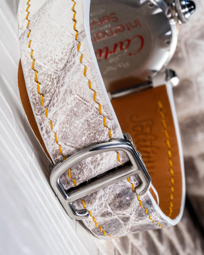 Bespoke Watch Strap in Natural Himalayan Crocodile