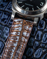 Bespoke Watch Strap in Rosegold Rubbed Off Alligator