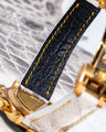 Bespoke Watch Strap in Natural Himalayan Crocodile