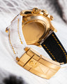Bespoke Watch Strap in Natural Himalayan Crocodile