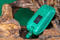 Bespoke Key Fob Cover in Emerald Green Crocodile