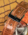 Bespoke Watch Strap in Chestnut Brown Alligator