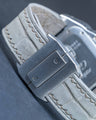 Bespoke Watch Strap in Grey Himalayan Crocodile