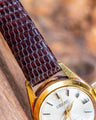 Bespoke Watch Strap in Brown Lizard