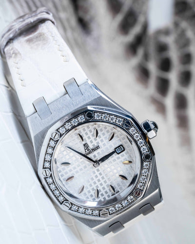 Bespoke Watch Strap in Natural Himalayan Crocodile