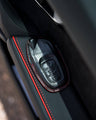 Bespoke Key Fob Cover in Black Crocodile
