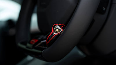 Bespoke Key Fob Cover in Black Crocodile