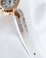 Bespoke Watch Strap in Natural Himalayan Crocodile