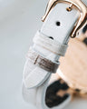 Bespoke Watch Strap in Natural Himalayan Crocodile